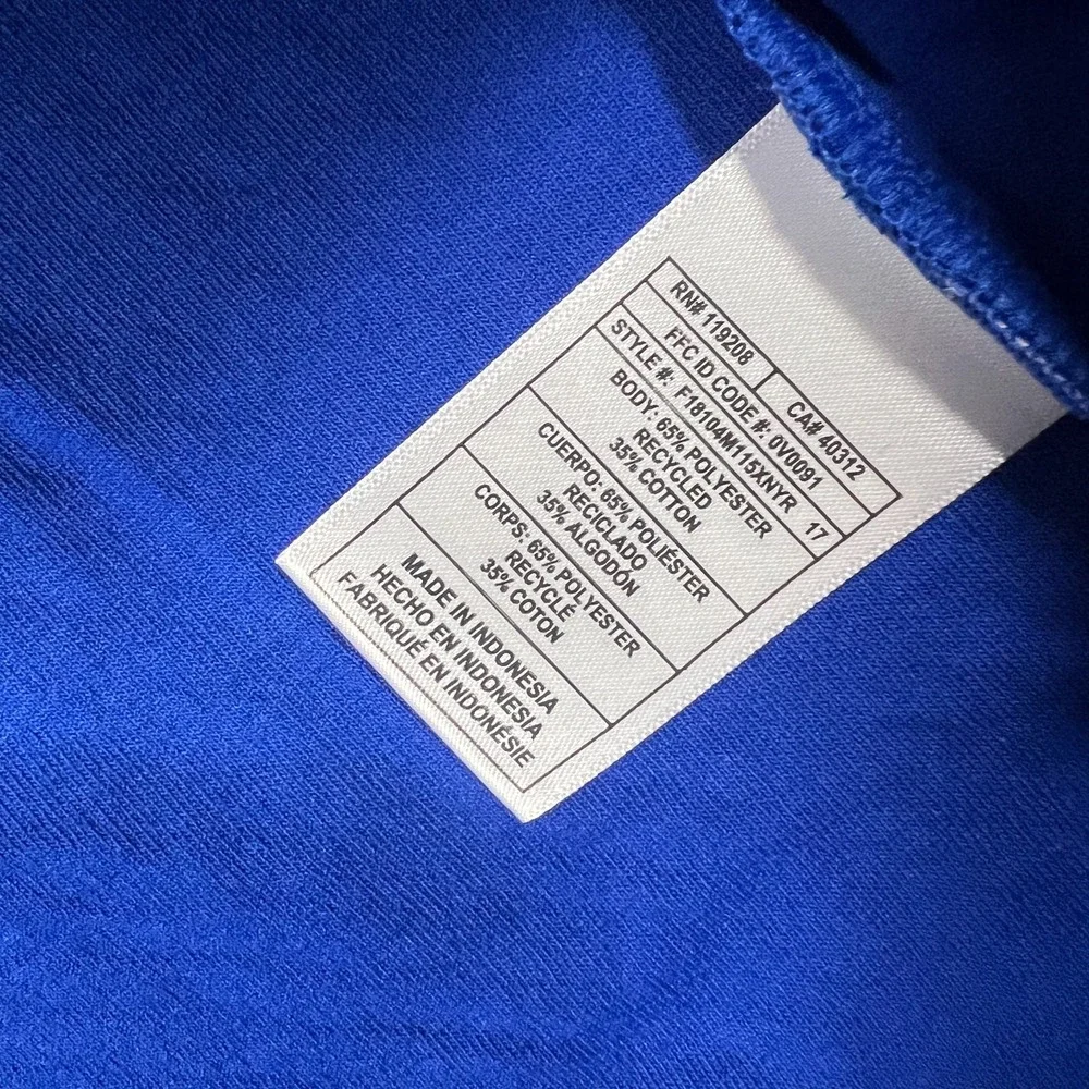 Adidas‎ Mens Large Blue Zip Up New York Rangers NHL Performance Track Jacket NWT
